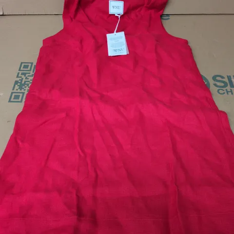 WNU SLOANE DRESS IN RED - UK 10