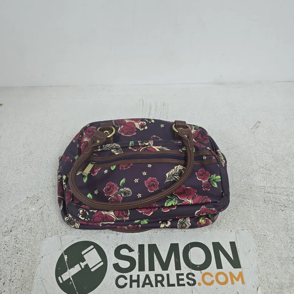 OLLIE & NIC FLORAL PRINT HANDBAG