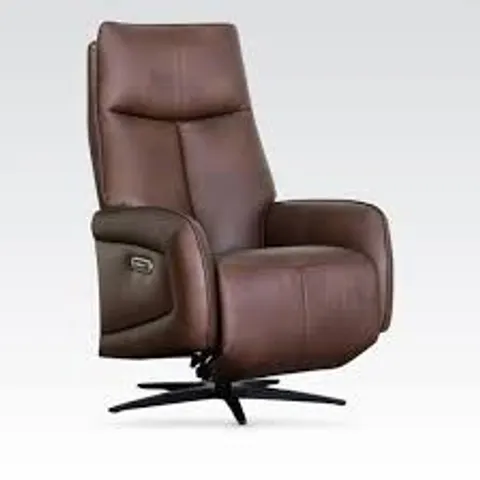 BOXED PRESTIGE SWIVEL CHAIR - DARK BROWN (1 BOX)