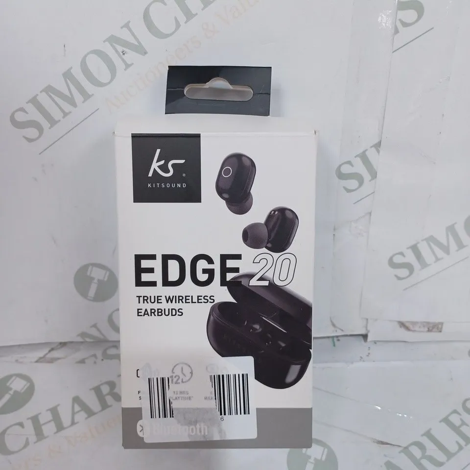 KS KITSOUND EDGE 20 TRUE WIRELESS BLUETOOTH EARBUDS 