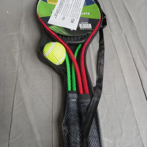JUNIOR TENNIS RACKETS X2 AND BALL