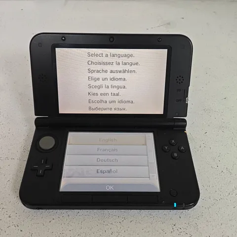 UNBOXED NINTENDO 3DS XL IN BLUE