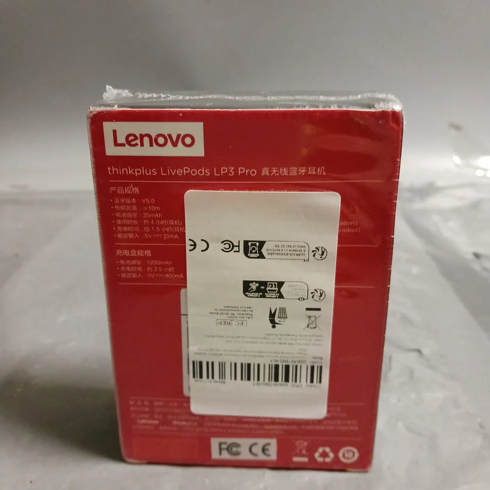 SEALED LENOVO THINKPLUS LIVEPODS LP3 PRO