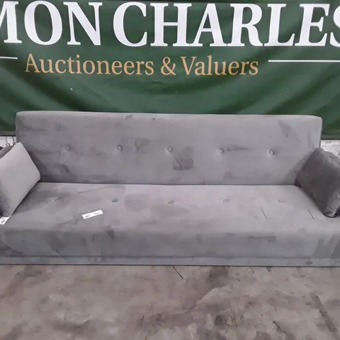 DESIGNER CLIC CLAC SOFA - GREY FABRIC