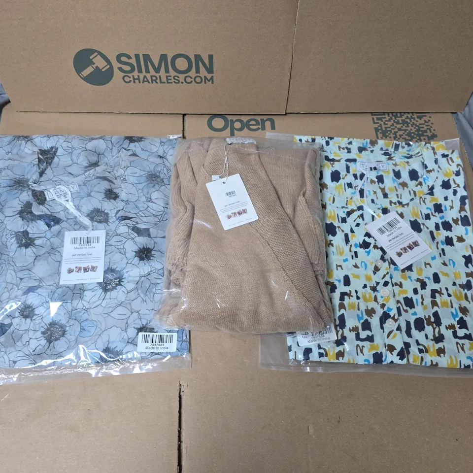 LARGE QUANTITY OF ASSORTED CLOTHING ITEMS IN VARIOUS SIZES  - COLLECTION ONLY