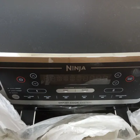 BOXED NINJA FOODI MAX 9.5L DUAL ZONE AIRFRYER AF451UK