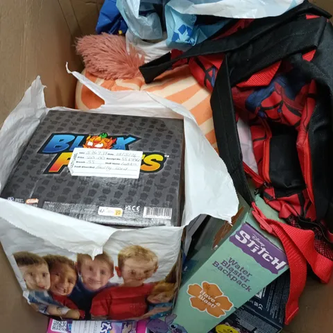 BOX CONTAINING APPROXIMATELY 15 TOYS 