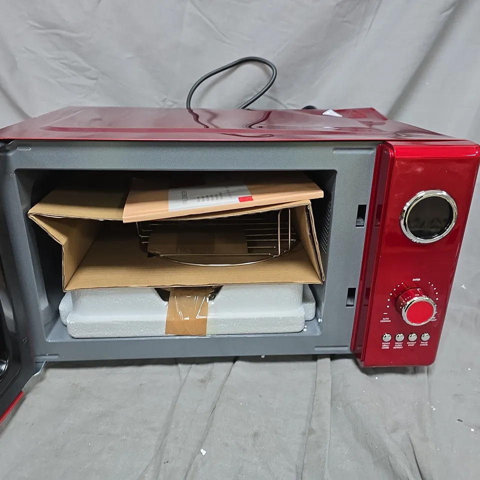 BOXED KLARSTEIN FINE DINESTY RETRO MICROWAVE 