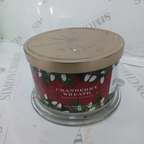 BOXED HOMEWORX  CHRISTMAS THEMED SCENTED CANDLES