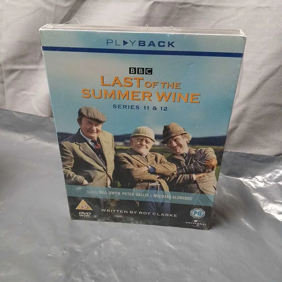 BBC LAST OF THE SUMMER WINE SERIES 11 & 12 DVD BOX SET