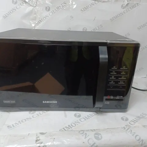 BOXED SAMSUNG BLACK MICROWAVE OVEN
