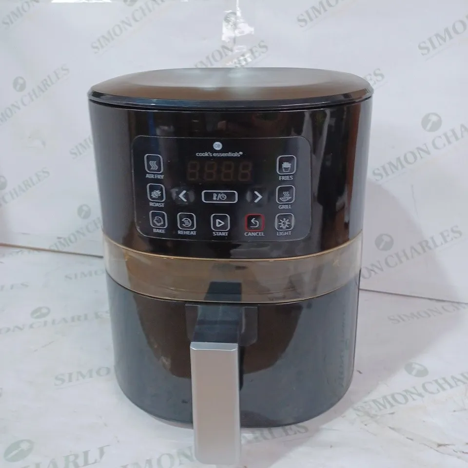 COOK'S ESSENTIALS 4.0L AIR FRYER - BLACK