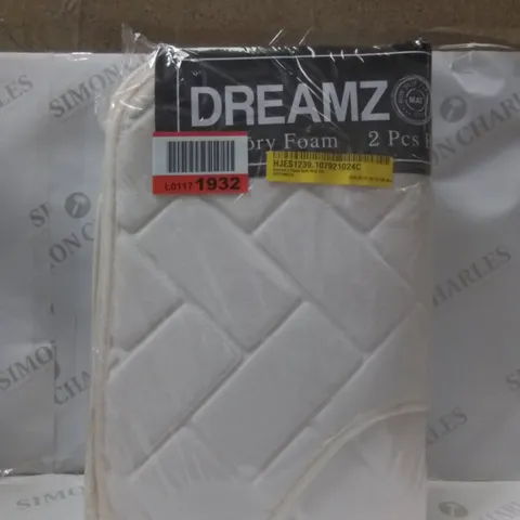 EMYREE 2 PIECE BATH RUG SET