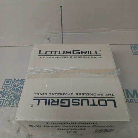 LOTUSGRILL GRILL HOOD STAINLESS CLASSIC – DK-SG-34, 1PC