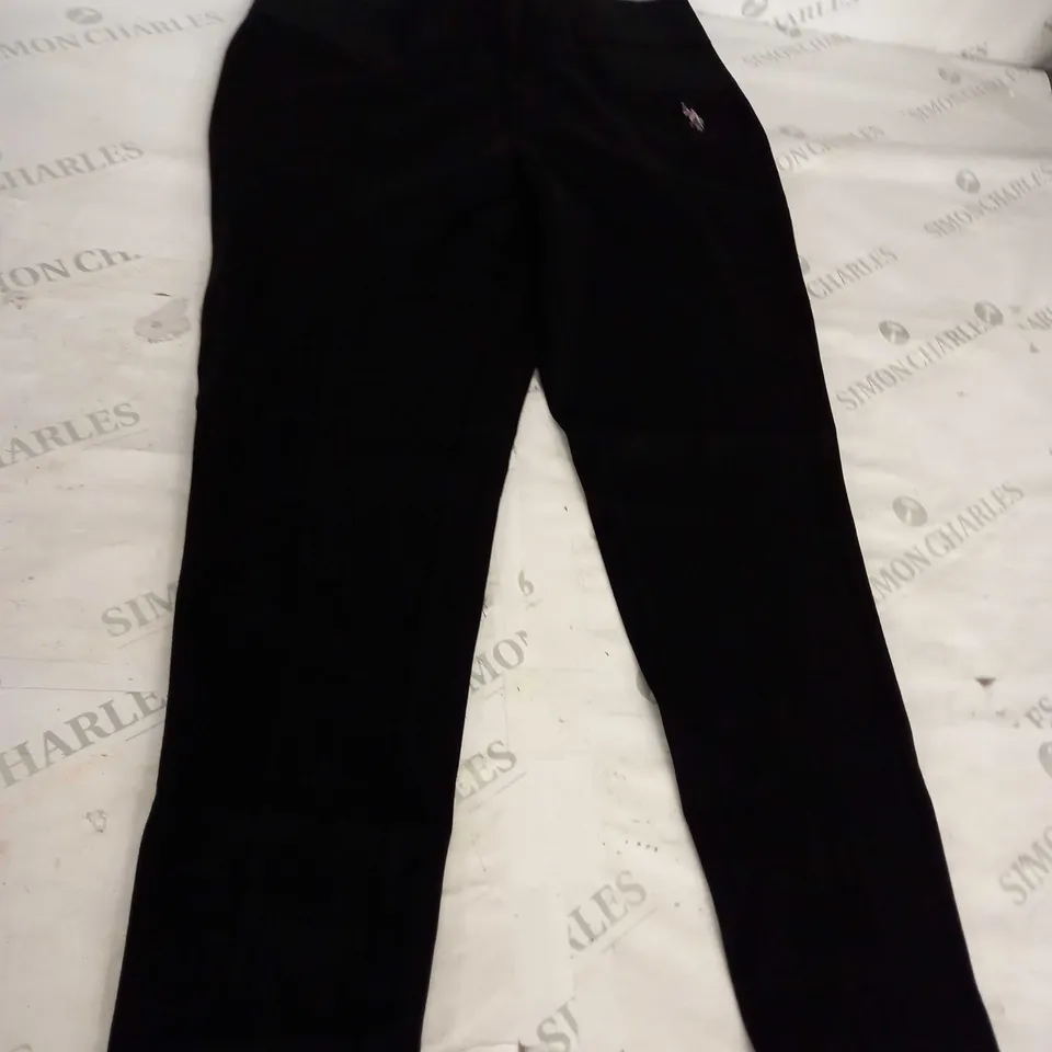 US POLO ASSN BLACK LEGGINGS SIZE L