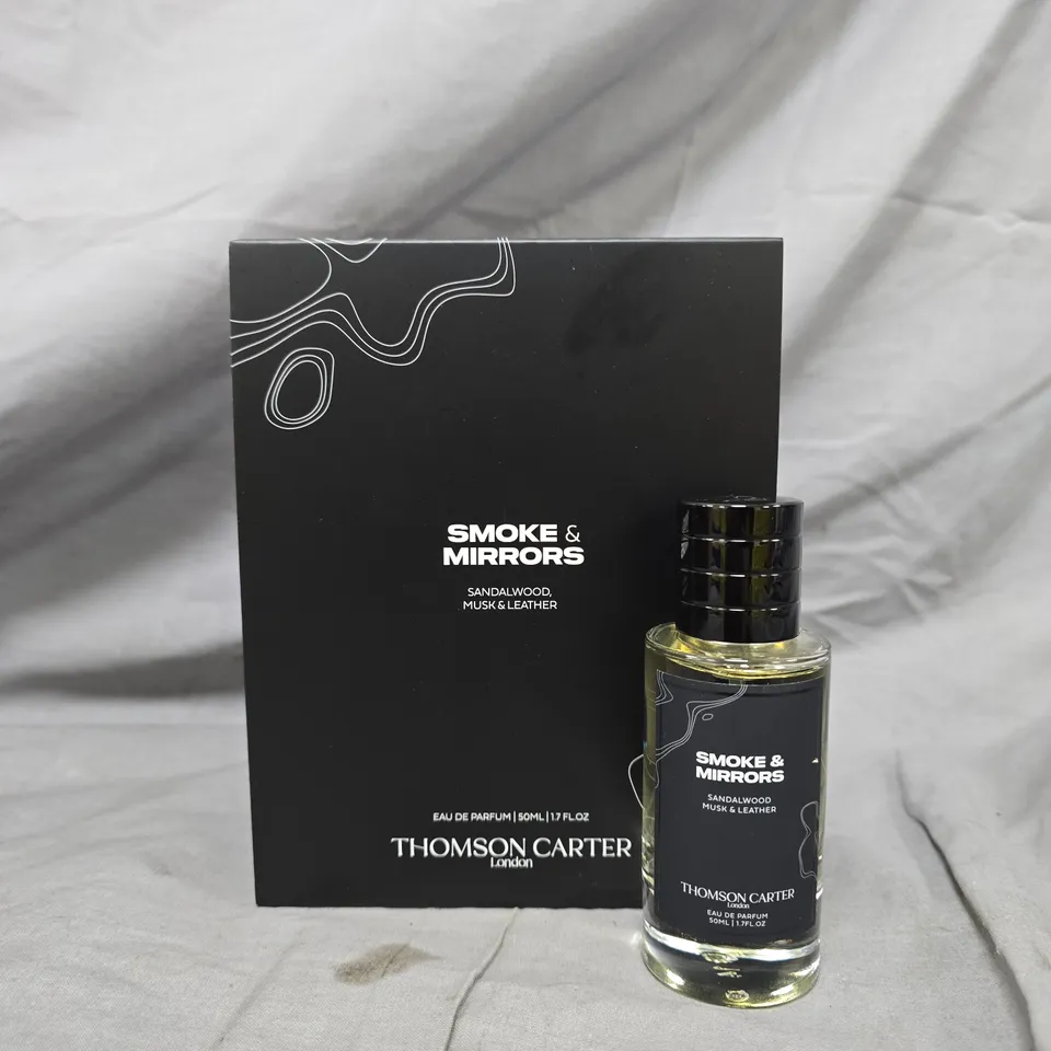 THOMSON CARTER SMOKE & MIRRORS EAU DE PARFUM 50ML – BOXED
