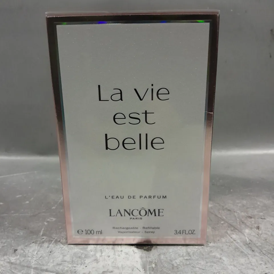 BOXED SEALED LANCÔME "LA VIE EST BELLE" EAU DE PARFUM SPRAY 100ML