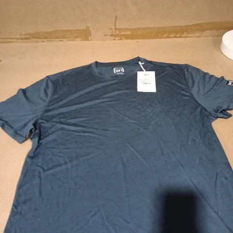 SUPER.NATURAL SIERRA140 TEE β MERINO WOOL, BLUEBERRY COLOUR, SIZE M (MEN'S)