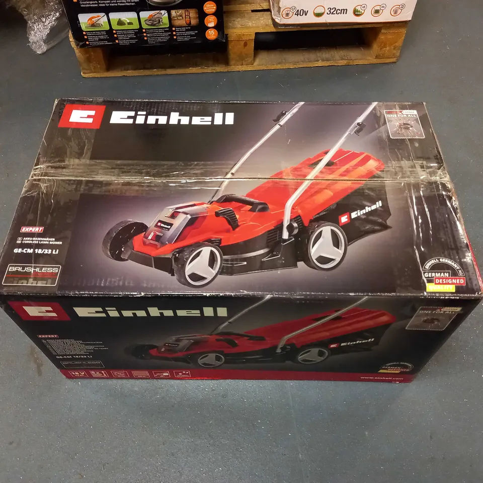 EINHELL CORDLESS LAWNMOWER