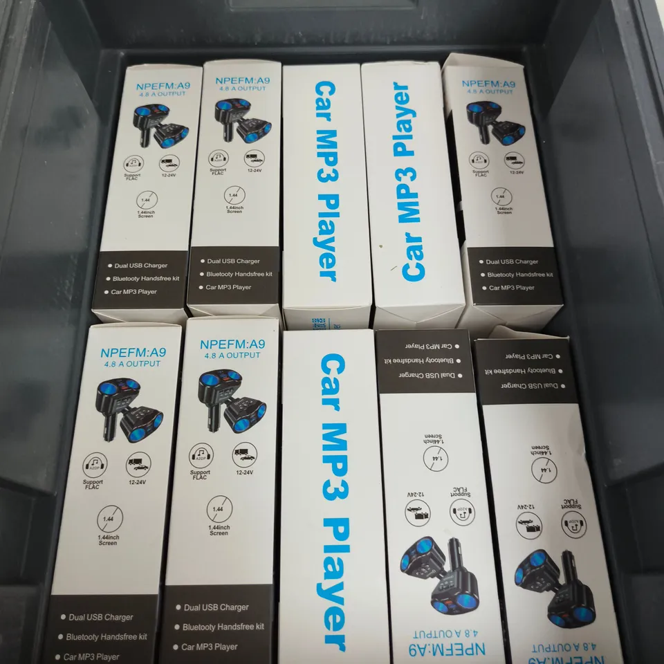 10 X BOXED A9 CAR MP3 PLAYERS