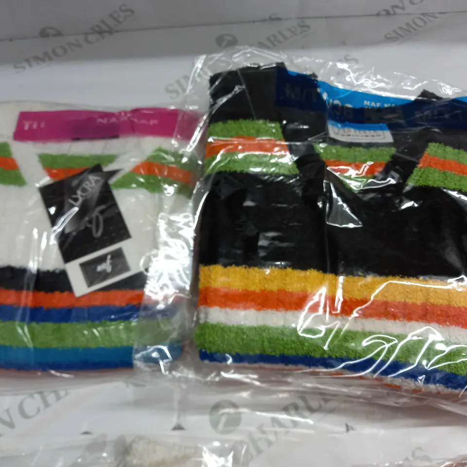 LOT OF 12 ASSORTED BAGGED CLOTHING ITEMS - VARIOUS SIZES
