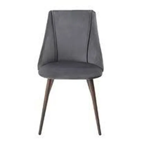 BOXED PAIR OF TYRELL UPHOLSTERED DINING CHAIRS