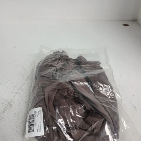 BRAVE SOUL CURVE STRAPPY SHIRRED SUNDRESS – UK 20, BROWN