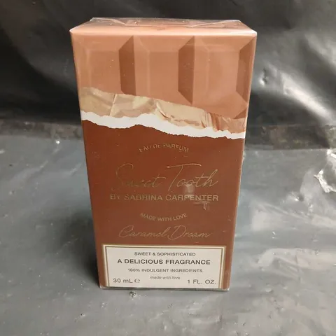 BOXED AND SEALED SWEET TOOTH BY SABRINA CARPENTER CARAMEL DREAM EAU DE PARFUM 30ML