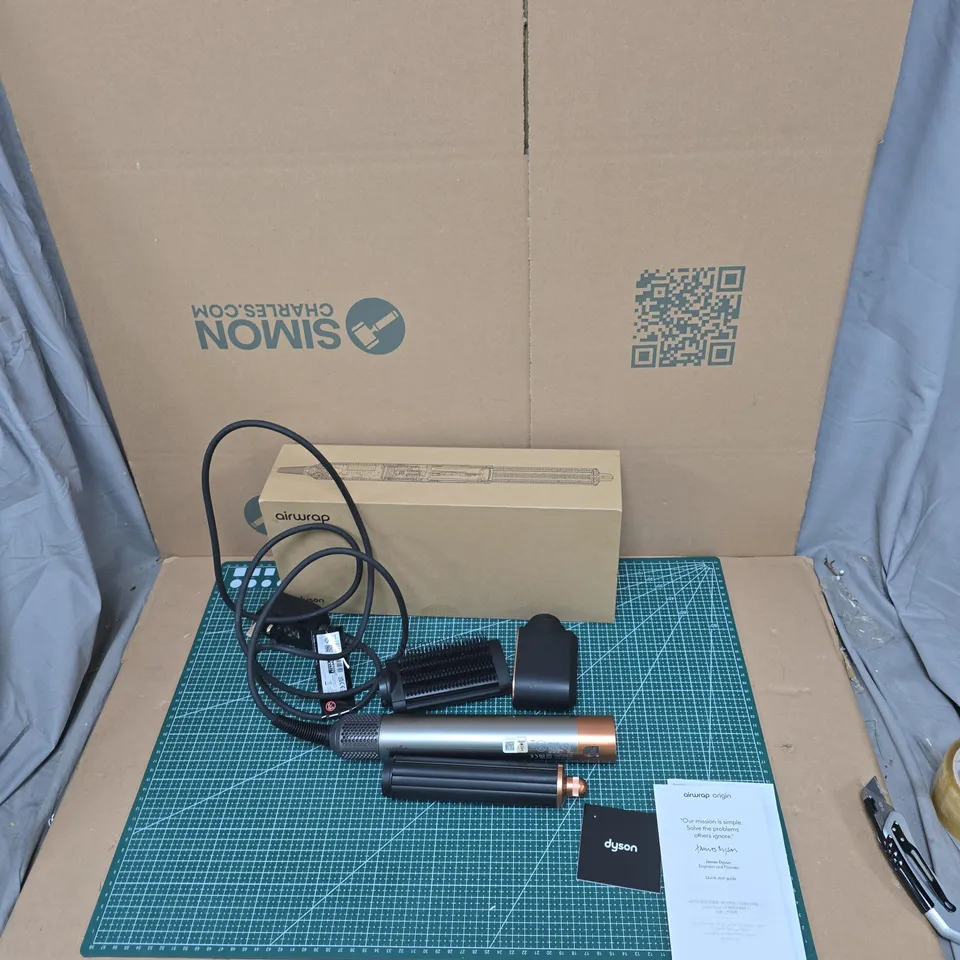DYSON AIRWRAP HAIR STYLER WITH ATTACHMENTS 