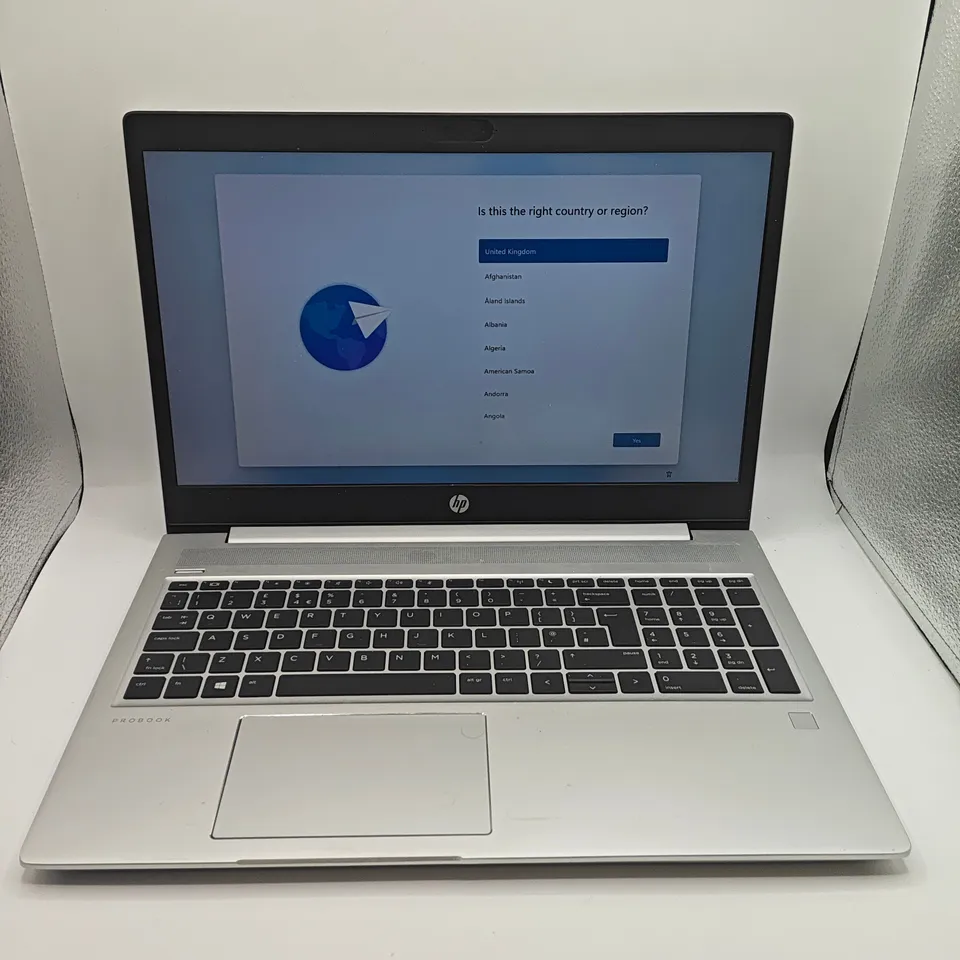UNBOXED HP PROBOOK 450 G7 LAPTOP IN SILVER