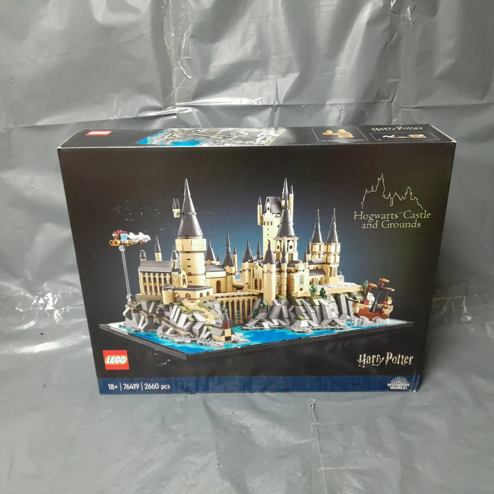 BOXED LEGO HARRY POTTER HOGWARTS CASTLE AND GROUNDS 76419 RRP £144.99