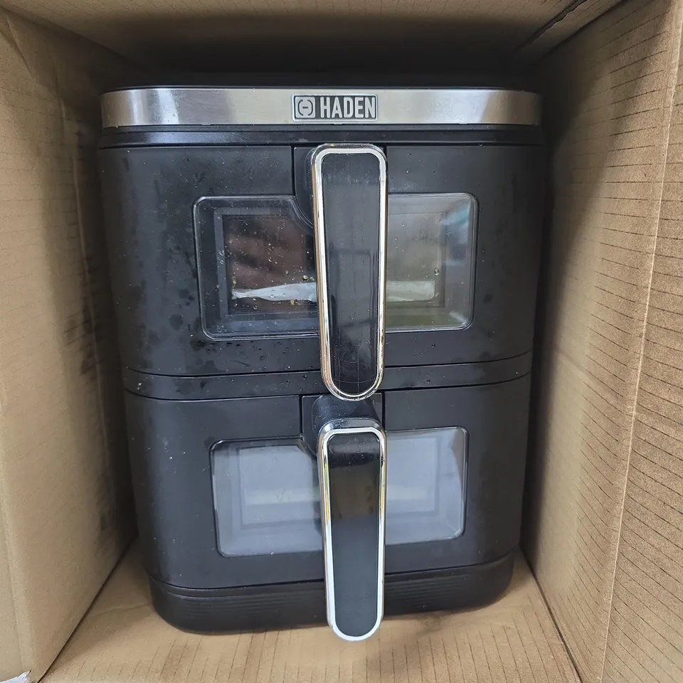 HADEN DUAL-COMPARTMENT ELECTRIC AIR FRYER