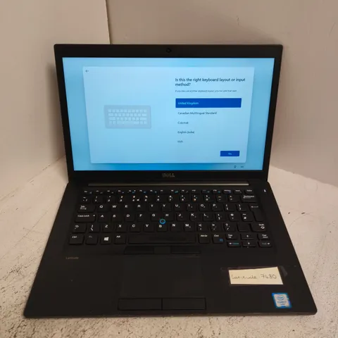DELL LATITUDE 7480 LAPTOP