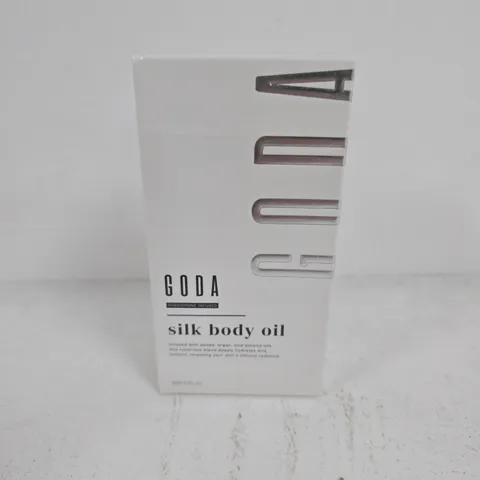 BOXED AND SEALED GODA SILK BODY OIL (50ML)