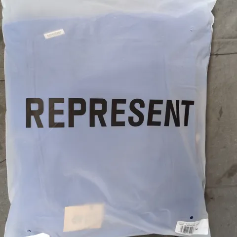 BAGGED REPRESENT OWNERS CLUB HOODIE IN COBALT SIZE MEDIUM