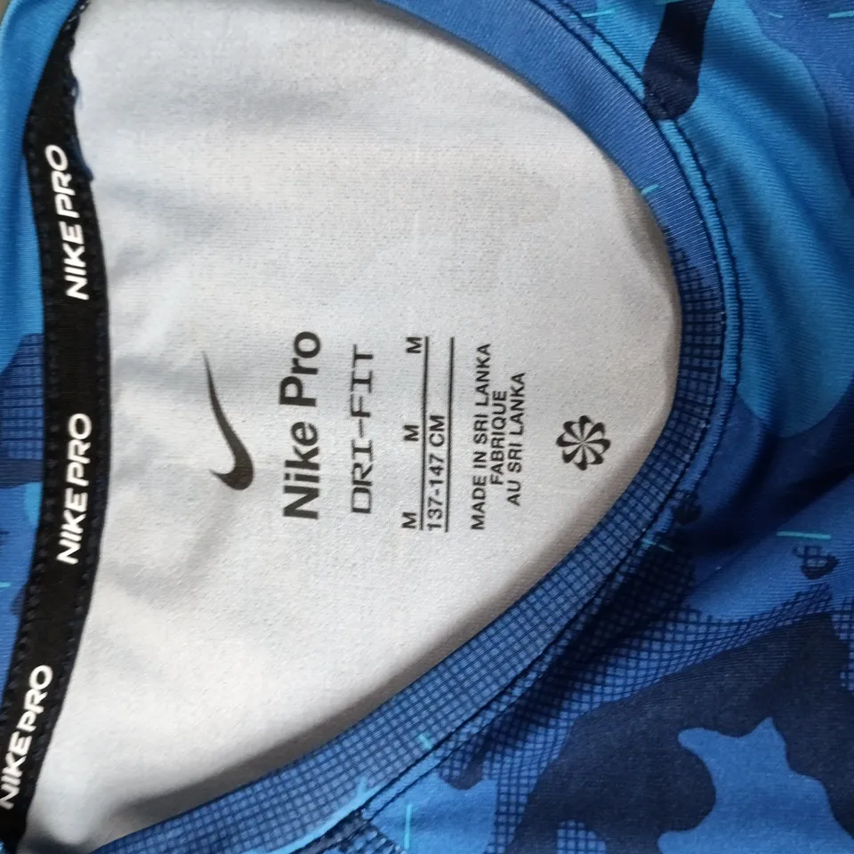 NIKE PRO DRI-FIT CAMOUFLAGE T-SHIRT – UK M