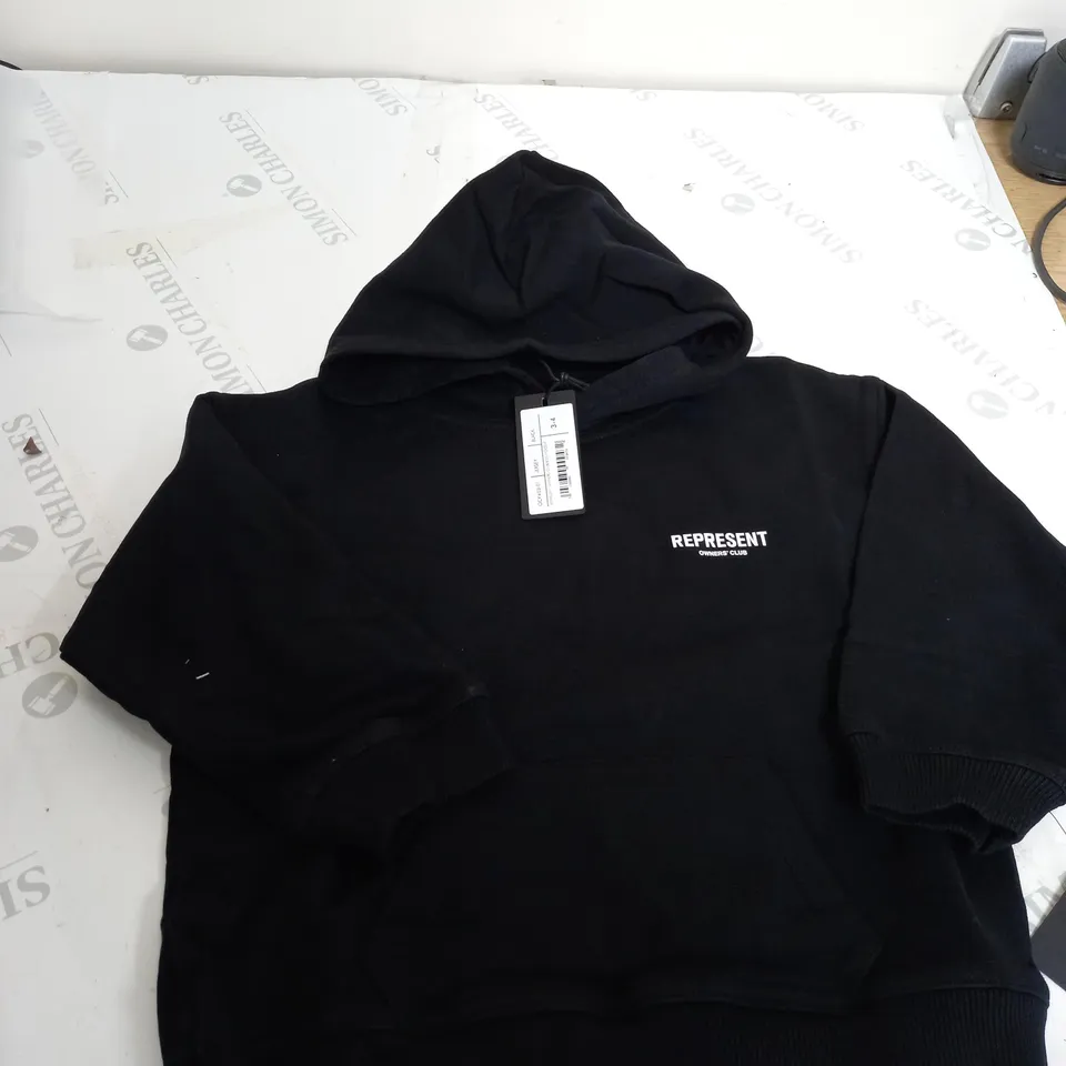 REPRESENT OWNERS CLUB CHILDS HOODIE SIZE 3-4 YEARS 