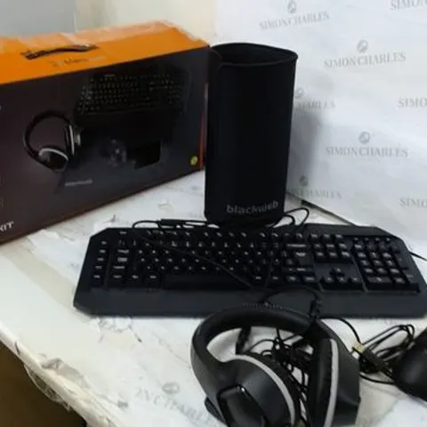 BLACKWEB 4-IN-1 GAMING KIT