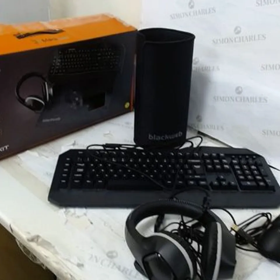 BLACKWEB 4-IN-1 GAMING KIT