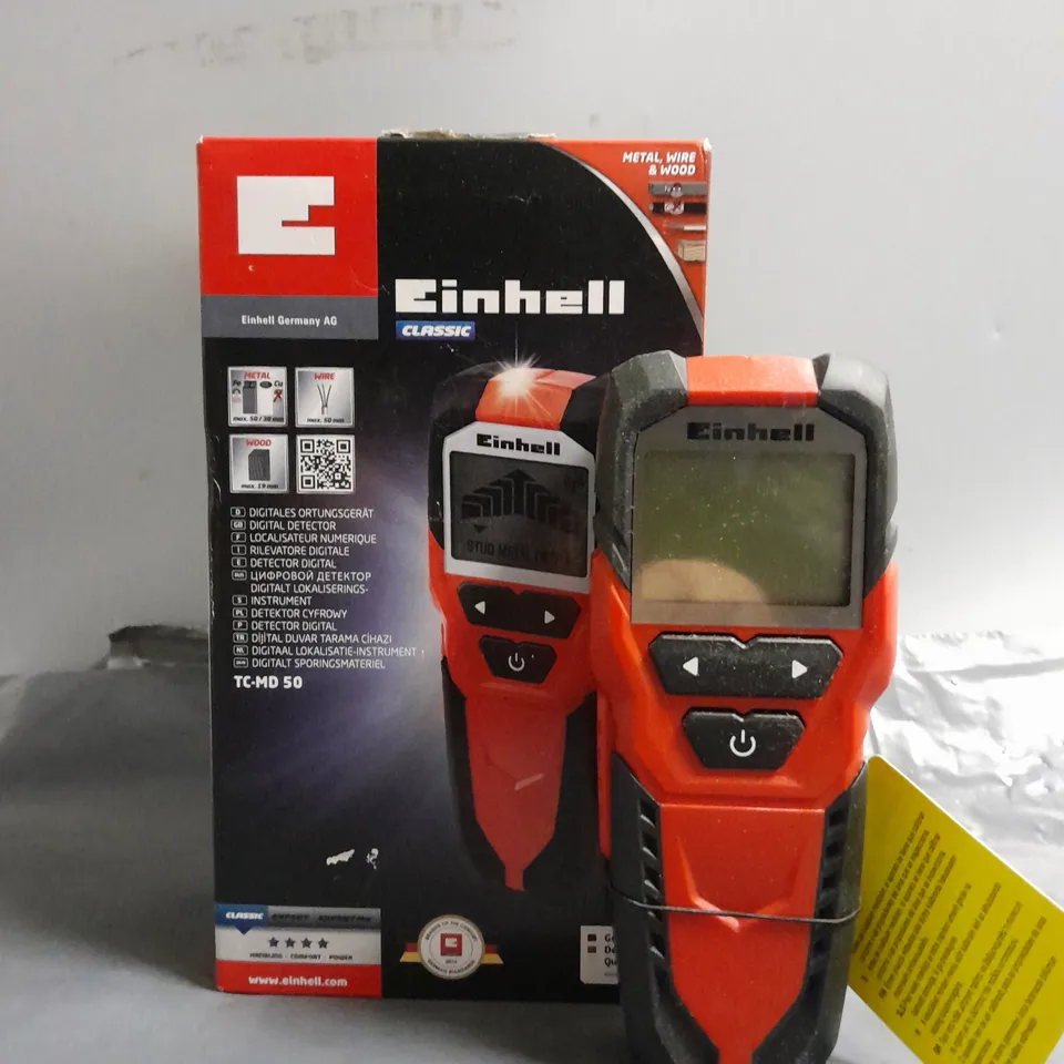 BOXED EINHELL TC-MD 50 DIGITAL DETECTOR 