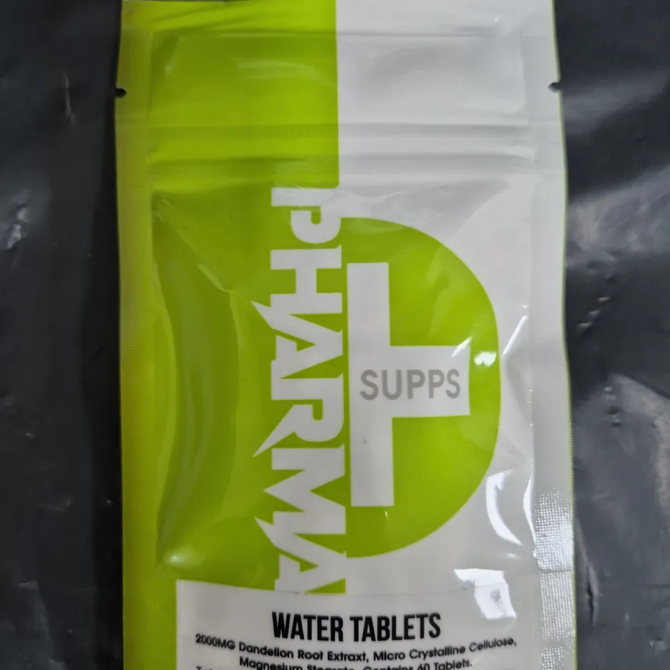 BOX OF APPROXIMATELY 70 PACKS OF PHARMA SUPPS TABLETS - WATER TABLETS (60 TABLETS PER PACK)