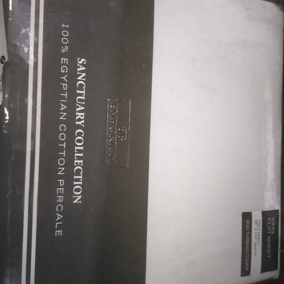 EXTRA 30CM DEEP FLAT BED SHEET 100% EGYPTIAN COTTON 