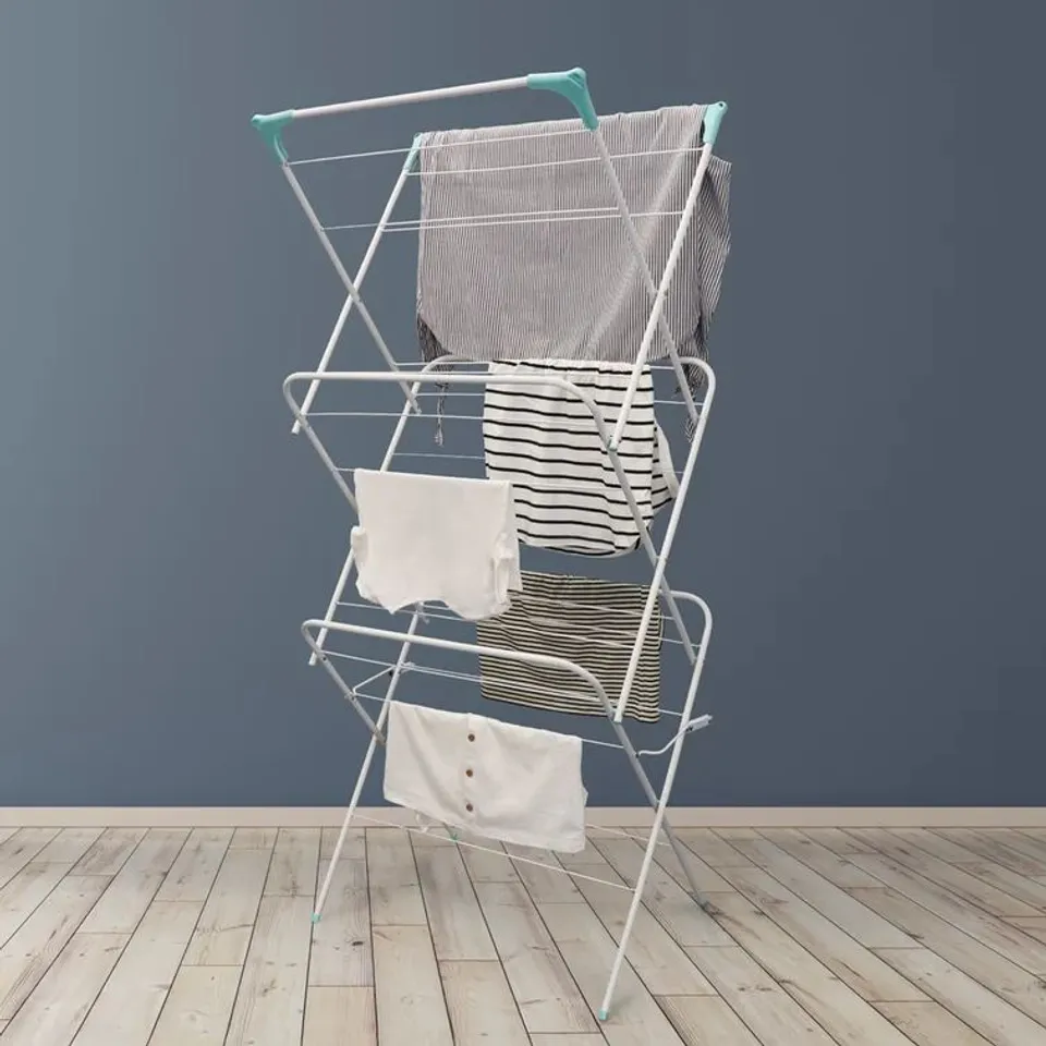 HOME AND DRY 3 TIER FREE STANDING DRYING RACK