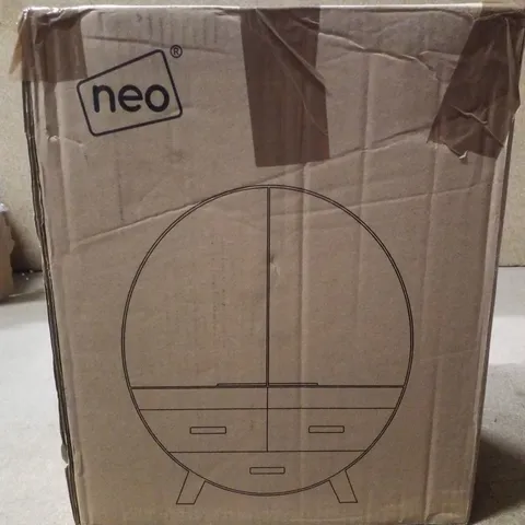 BOXED NEO WALL MOUNTED 2-DRAWER VANITY UNIT (1 BOX)