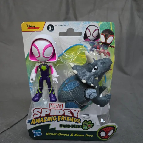 MARVEL SPIDEY AND HIS AMAZING FRIENDS - GHOST SPIDER AND RHINO DINO