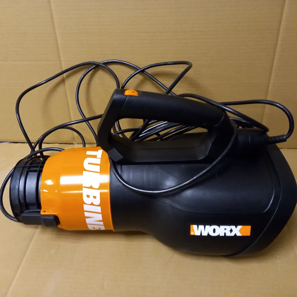WORX WG518E AIR TURBINE CORDED LEAF BLOWER