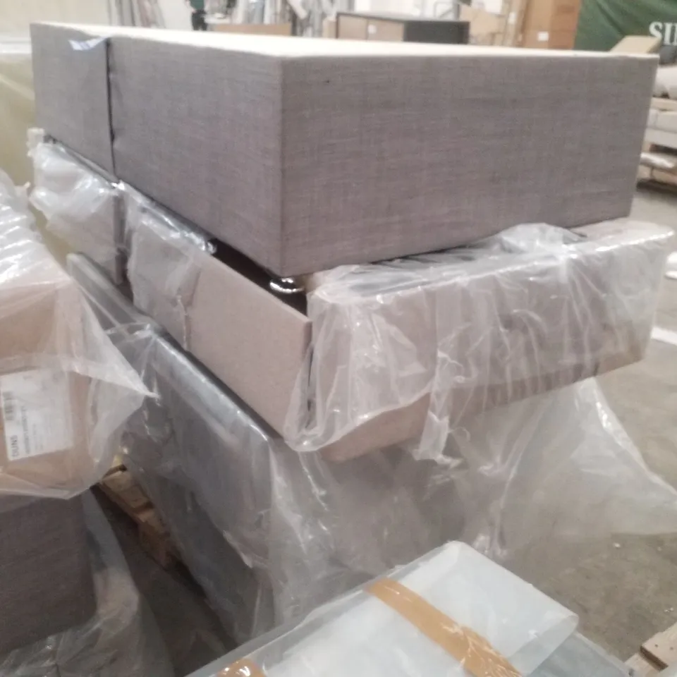 PALLET CONTAINING ASSORTED DIVAN BASE PARTS