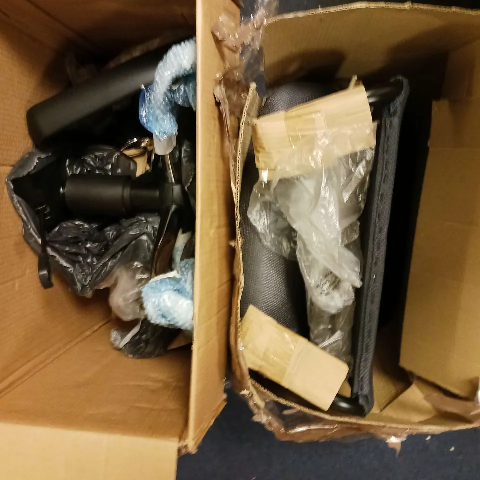 BOXED OFFICE CHAIR GREY MESH (2 BOXES)