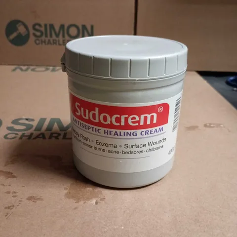 LOT OF 8 TUBS OF SUDOCREM ANTISEPTIC HEALING CREAM – 400 G TUB