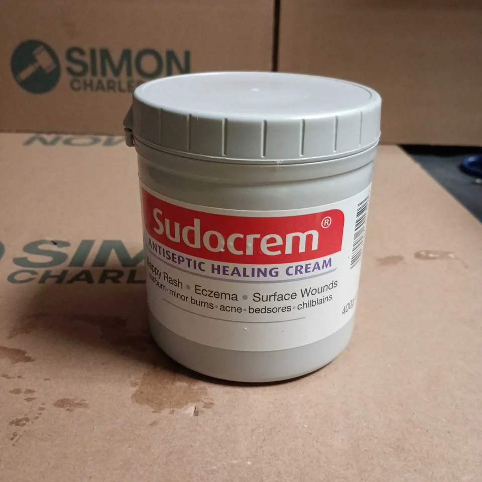 LOT OF 8 TUBS OF SUDOCREM ANTISEPTIC HEALING CREAM – 400 G TUB